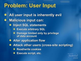 Hackers Paradise SQL Injection Attacks | PPT