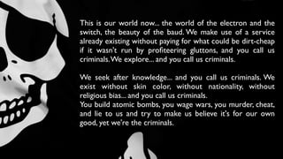 Hackers: Santi Criminali