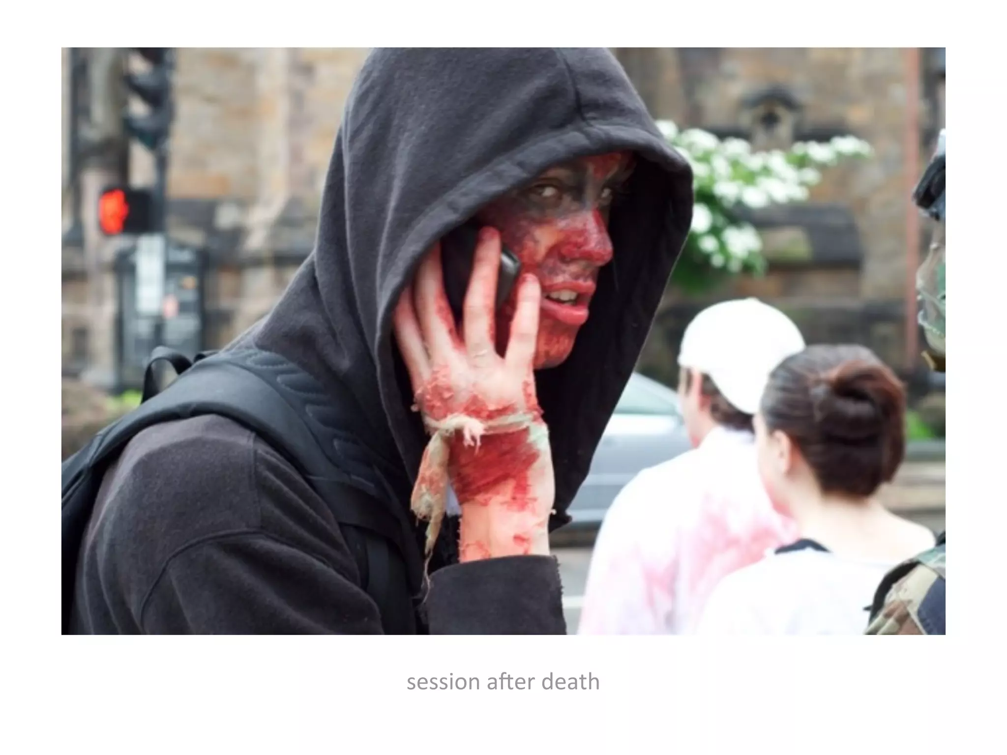 session	
  aIer	
  death
 