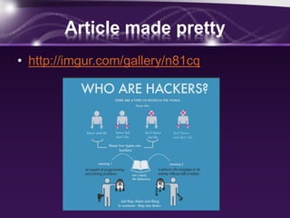 Article made pretty
• http://imgur.com/gallery/n81cq
 