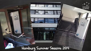 © 2015 Hacker School UG (haftungsbeschränkt)
Hamburg Summer Session 2014
 