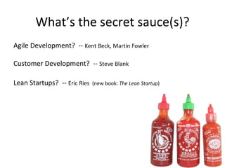 Hackers guide to Startup Weekend Slide 4