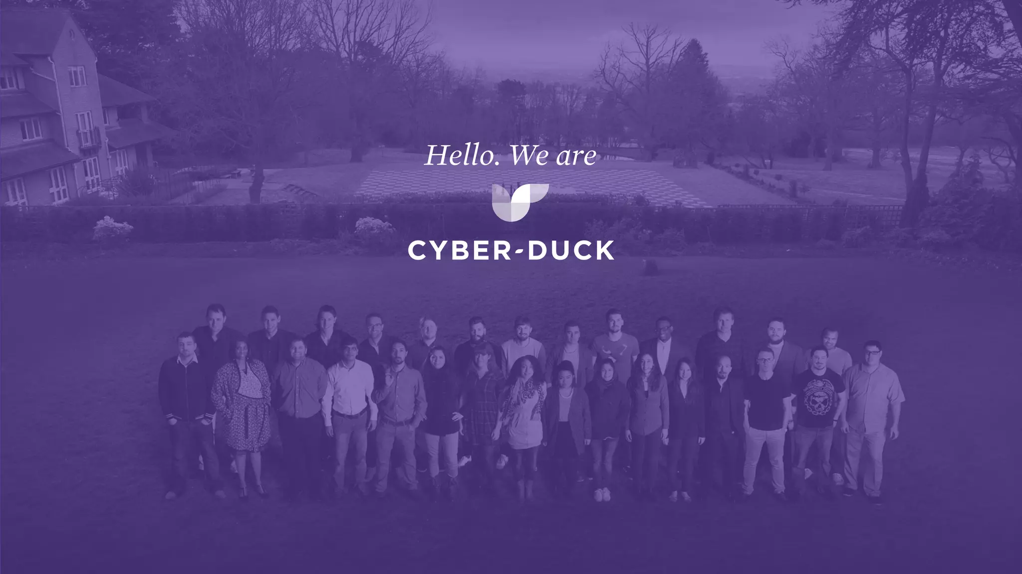 The hackers guide to UX
Danny Bluestone - September 2015
Hello. We are
 