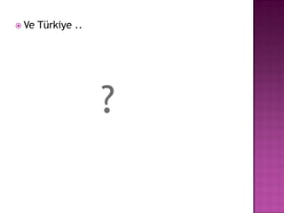  Ve   Türkiye ..




                    ?
 