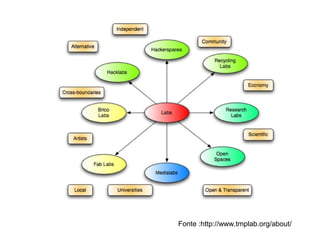 Fonte :http://www.tmplab.org/about/
 