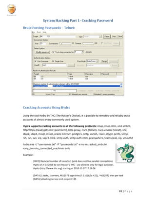 Hacker techniques, exploit and incident handling | PDF