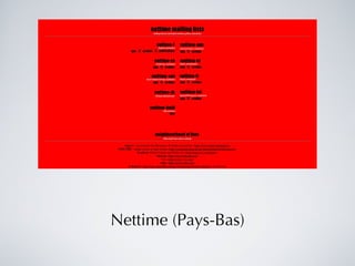 Nettime (Pays-Bas) 