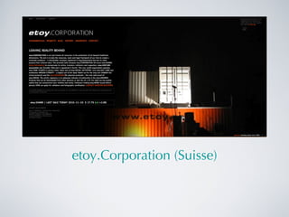 etoy.Corporation (Suisse) 