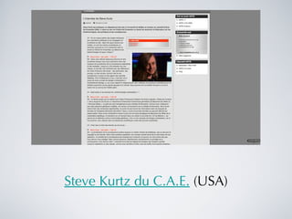 Steve Kurtz du C.A.E.  (USA) 