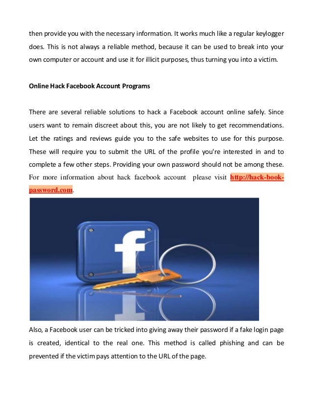 Hack Facebook Account SolutionsMethods and Possible Risks