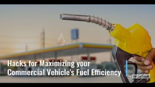 Hack for Maximizing your Commercial Vehicle's Fuel Efficiency - Eicher Trucks & Buses