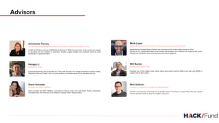 Advisors
Founded one of the largest early online dating sites (which became Match.com) with only $100K in
capital. Sold for $47 million.
Will Bunker
Partner at GrowthX Fund
A serial entrepreneur and co-founder of IC Cafe, with 20 years of IC design experience in Silicon Valley,
Mainland China and Taiwan. He is currently working on ultralow power ICs for wearable devices.
Hongyu Li
Founder, IC Cafe
Diane Founder and CEO THIRDact, and works in diverse areas such real estate, finance, blockchain
and planet tech. She also acts as an advisor to startups with a strong mission.
Diane Schrader
Founder and CEO THIRDact
Ex-SEC Ex-VP New products at NASDAQ, Ex-Product at NYSE Euronext. One of the world's top experts
in securities law as it relates to secondary liquidity, capital markets and problems faced by small
businesses in capital formation.
Annemarie Tierney
VP New Markets at NASDAQ & Assistant General Counsel at NYSE Euronext
Founder of ChangeTip, VP of Engineering at Wikia, Senior Technical at Yahoo! News. Nick has created
millions of dollars worth of value for multiple companies.
Nick Sullivan
Founder, ChangeCoin and Mentor, 500 Startups
Appointed by President Barack Obama and confirmed by the United States Senate in 2014.
Served as U.S. government affairs lead directly with senators and members of congress and senior
officials from the White House and key executive branch agencies.
Mark Lopes
United States Executive Director at Inter-American Development Bank
 