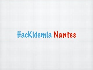 HacKidemia Nantes
 