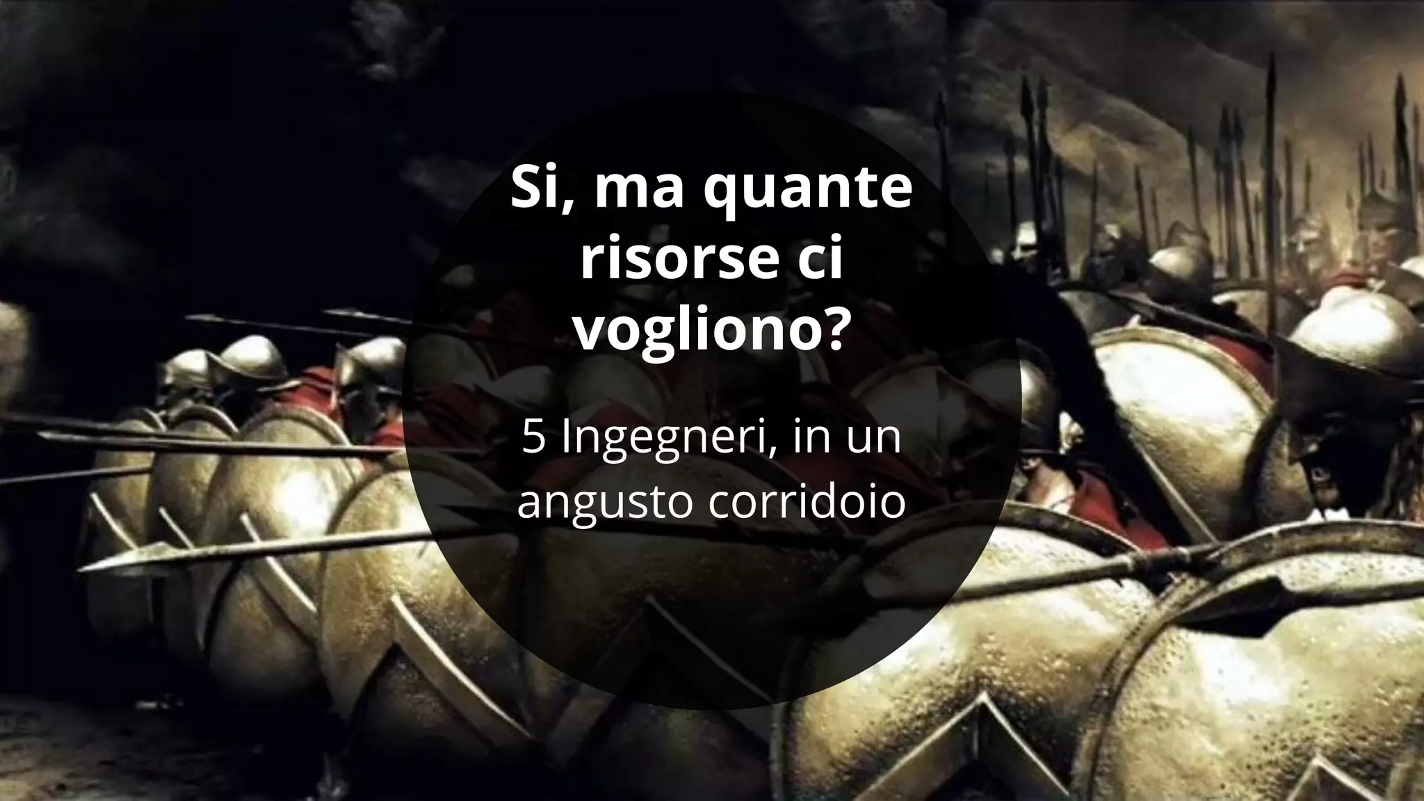 Claudio Criscione - Security @ Hyperscale - HackInBo Spring 2018
Si, ma quante
risorse ci
vogliono?
5 Ingegneri, in un
angusto corridoio
 