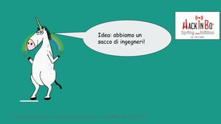 Claudio Criscione - Security @ Hyperscale - HackInBo Spring 2018
Idea: abbiamo un
sacco di ingegneri!
 