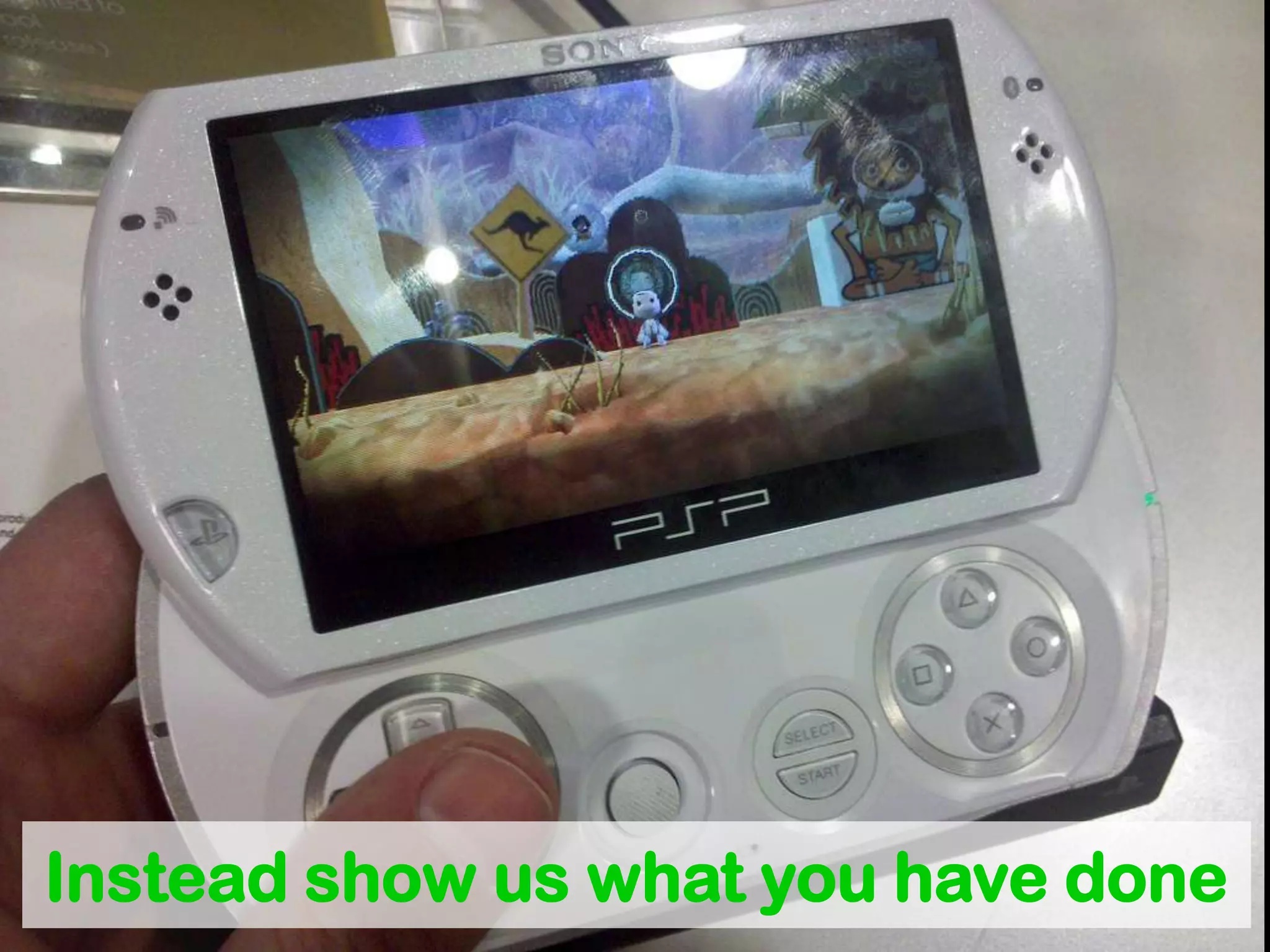 Instead show us what you have done
 