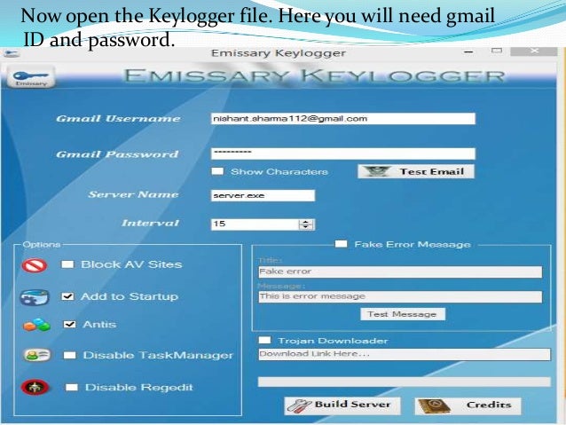 TÉLÉCHARGER EMISSARY KEYLOGGER V4 GRATUIT GRATUIT V4 EMISSARY TÉLÉCHARGER KEYLOGGER