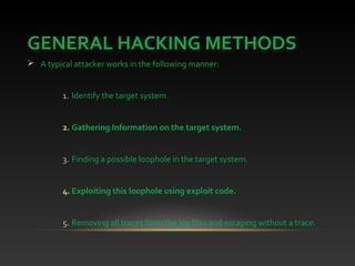 All about Hacking | PPT