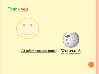 Thank you
All references are from >
 