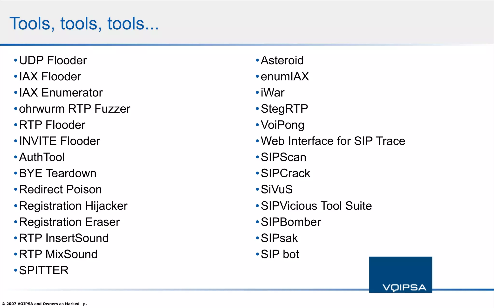 Hacking and Attacking VoIP Systems - What You Need To Know