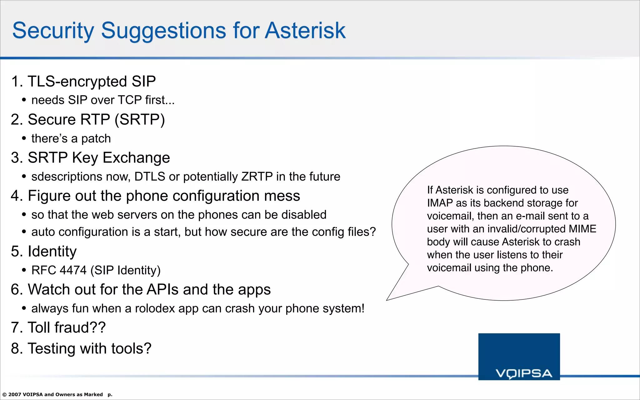Hacking and Attacking VoIP Systems - What You Need To Know