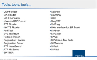 Hacking and Attacking VoIP Systems - What You Need To Know