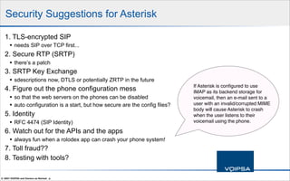 Hacking and Attacking VoIP Systems - What You Need To Know