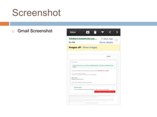 Screenshot
   Gmail Screenshot
 