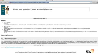 http://localhost:8983/solr/answer?q=what+is+trimethylbenzene&defType=qa&qa=true&qa.qf=body

 