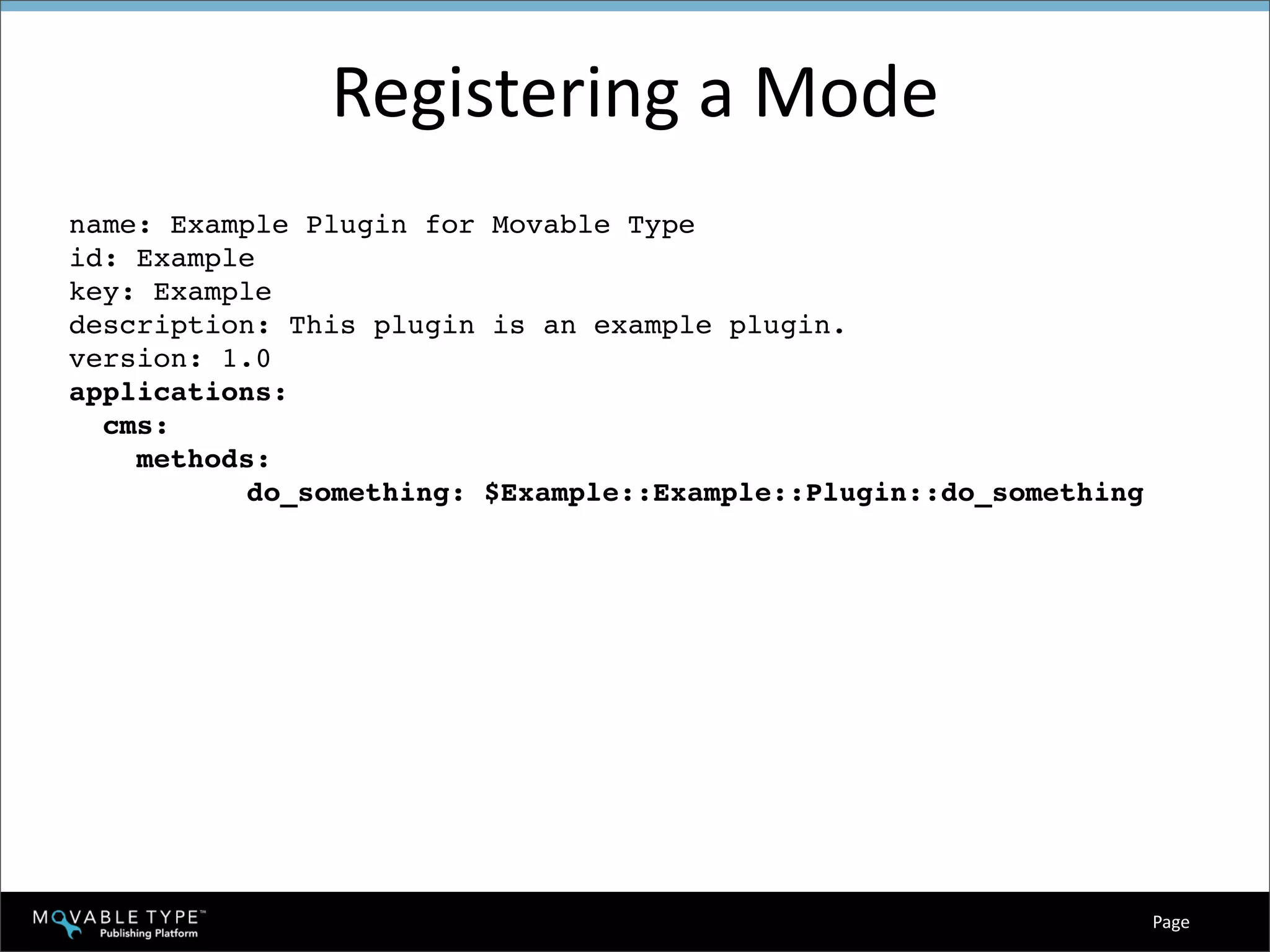 Hacking Movable Type Training - Day 2