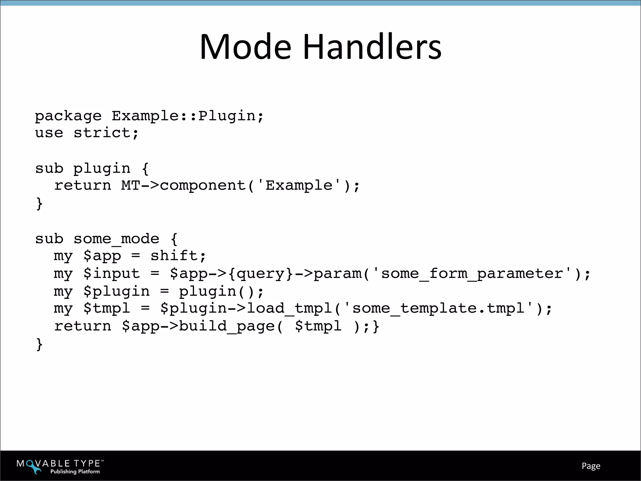 Hacking Movable Type Training - Day 2