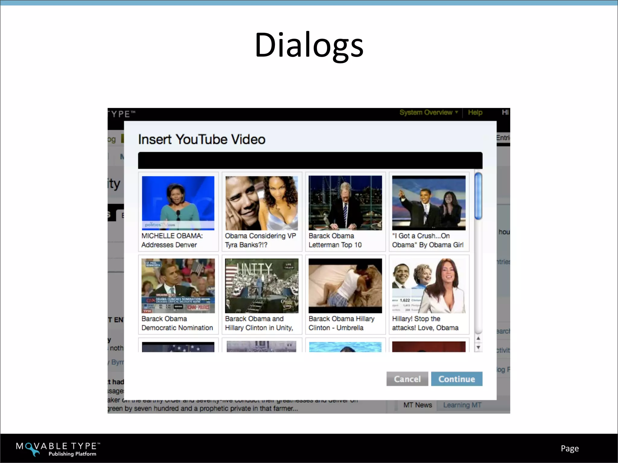 Hacking Movable Type Training - Day 2