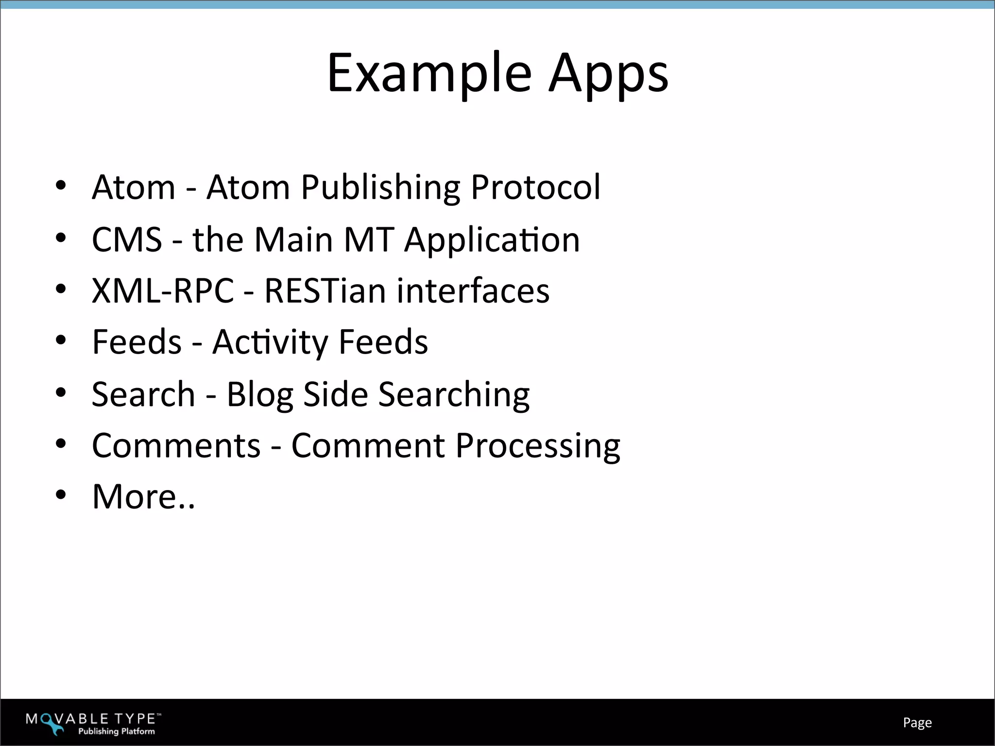 Hacking Movable Type Training - Day 2