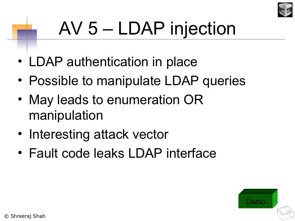 Ldap Injection Prevention Cheat Sheet – TJHA
