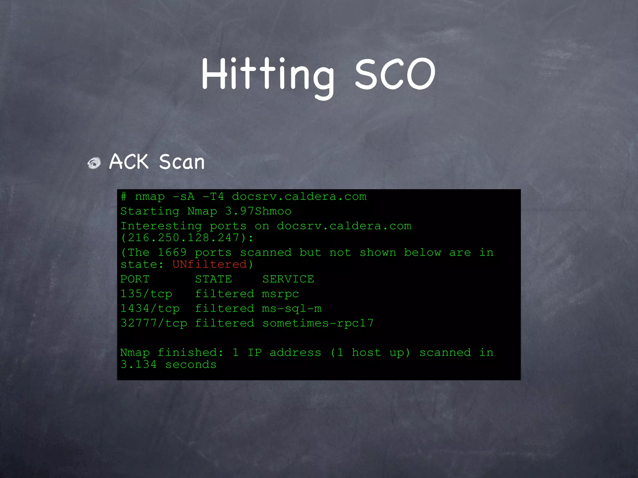 Hacking With Nmap - Scanning Techniques