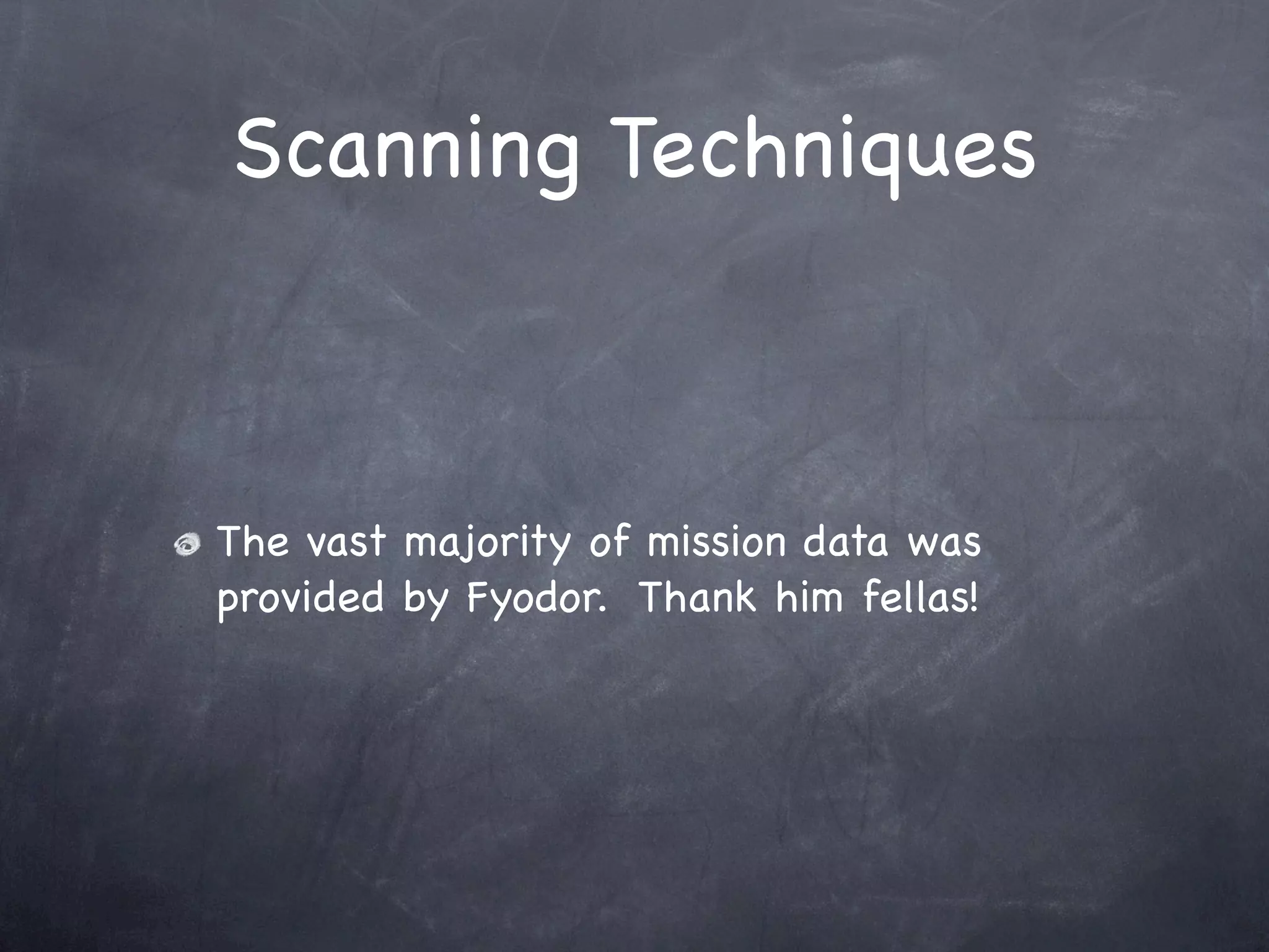 Hacking With Nmap - Scanning Techniques