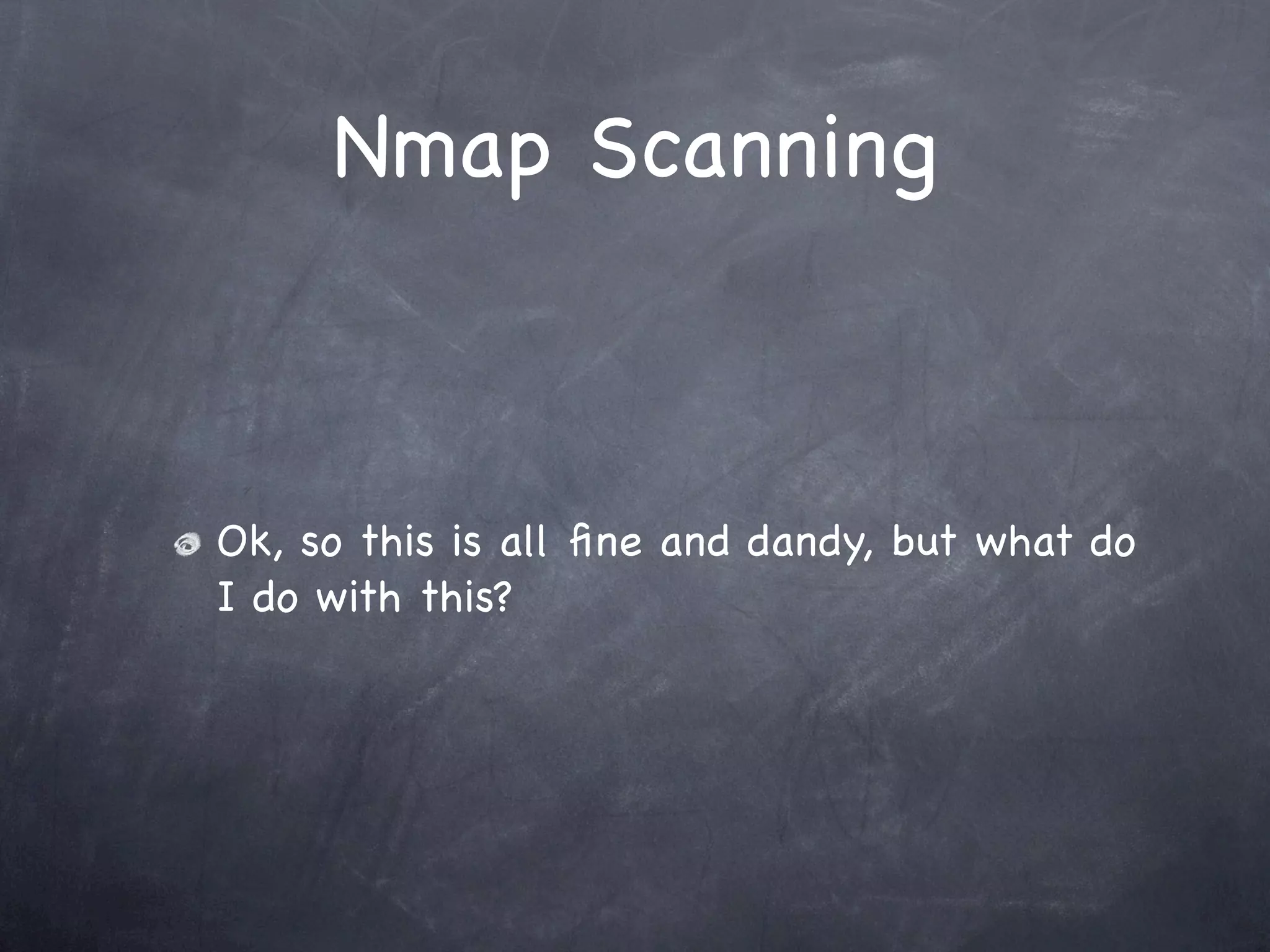 Hacking With Nmap - Scanning Techniques