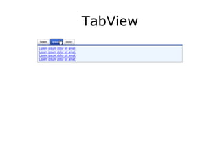 TabView 
