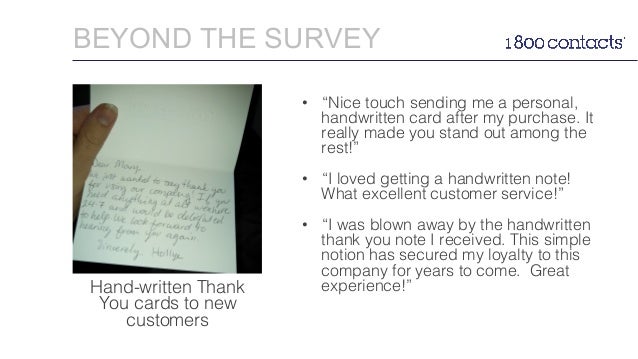 customer survey thank you letters
