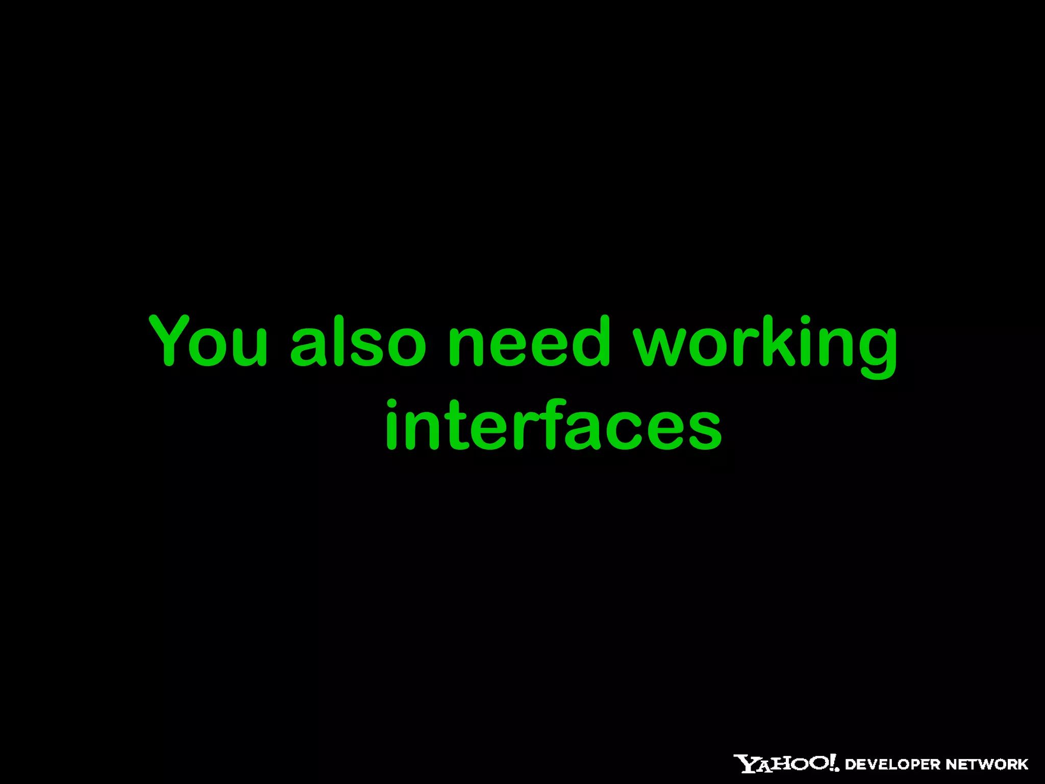 Data however is not enough.