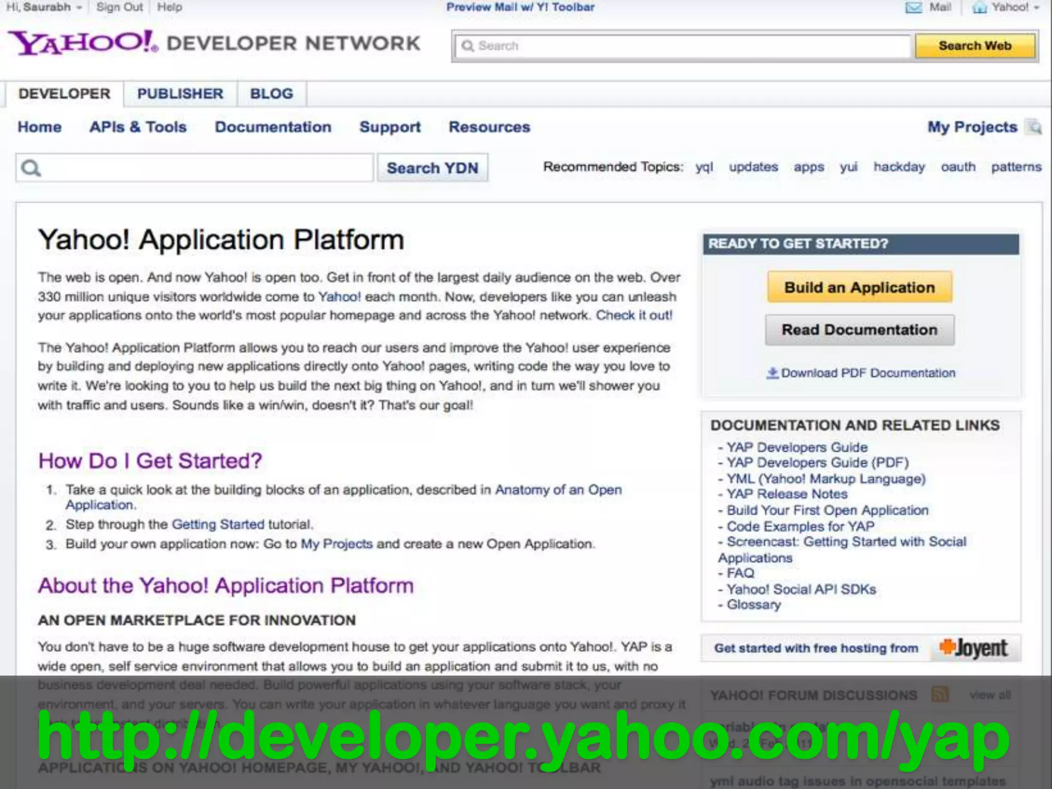 Or build where people are already there