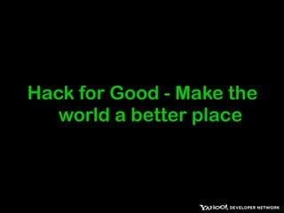 Go local – tools for helping your local community 