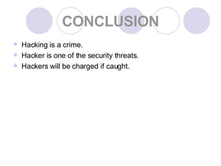 Hacking | PPT