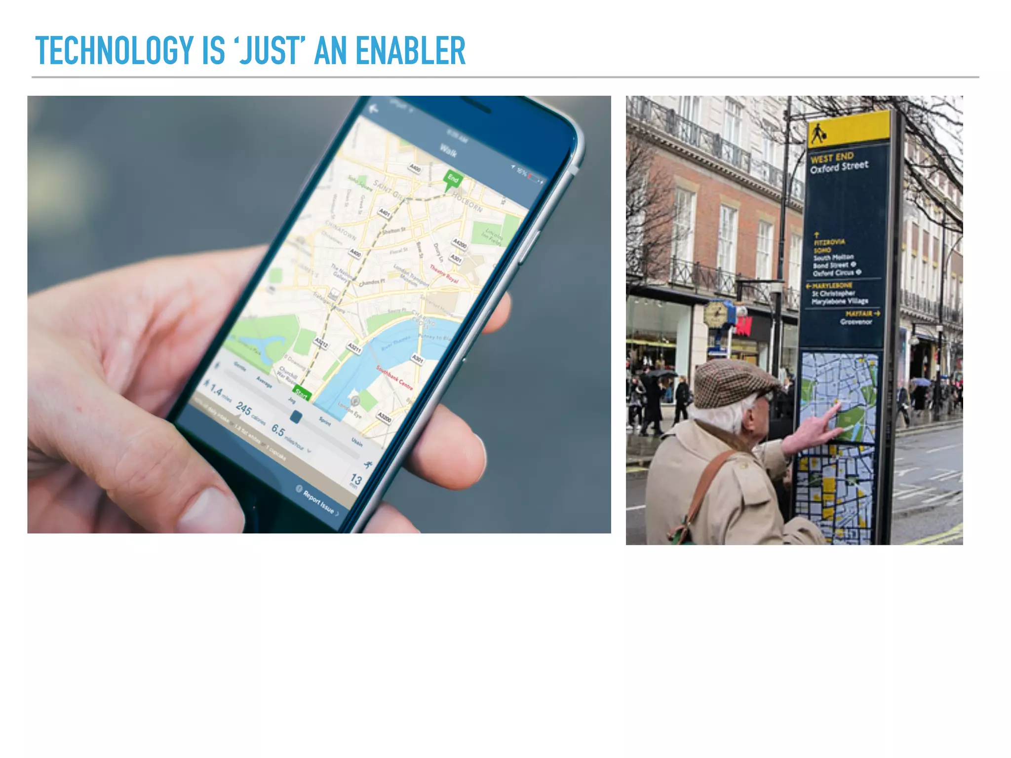 TECHNOLOGY IS ‘JUST’ AN ENABLER
 