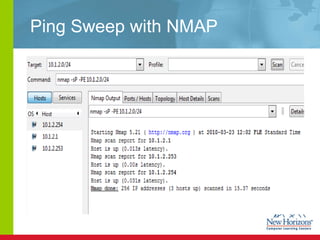 Ping Sweep with NMAP 