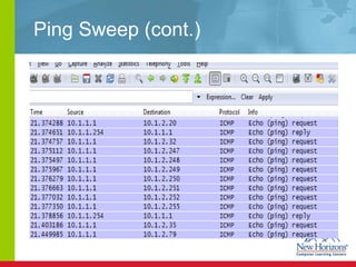 Ping Sweep (cont.) 
