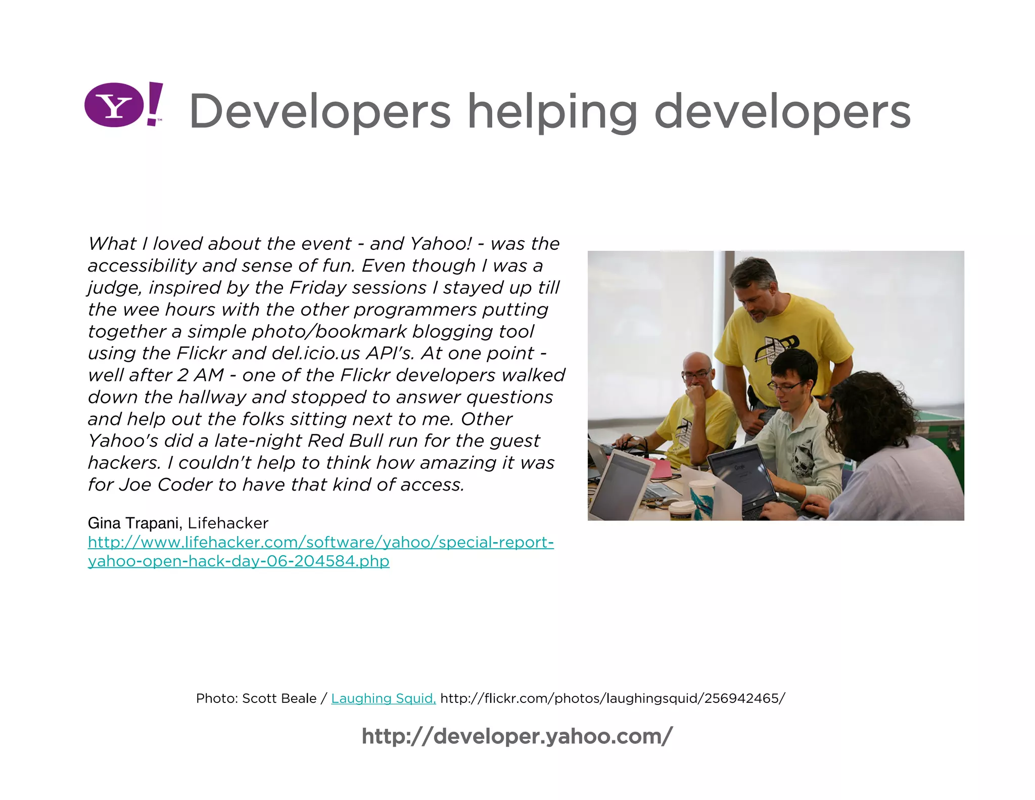 Big Company Hacks at Yahoo!