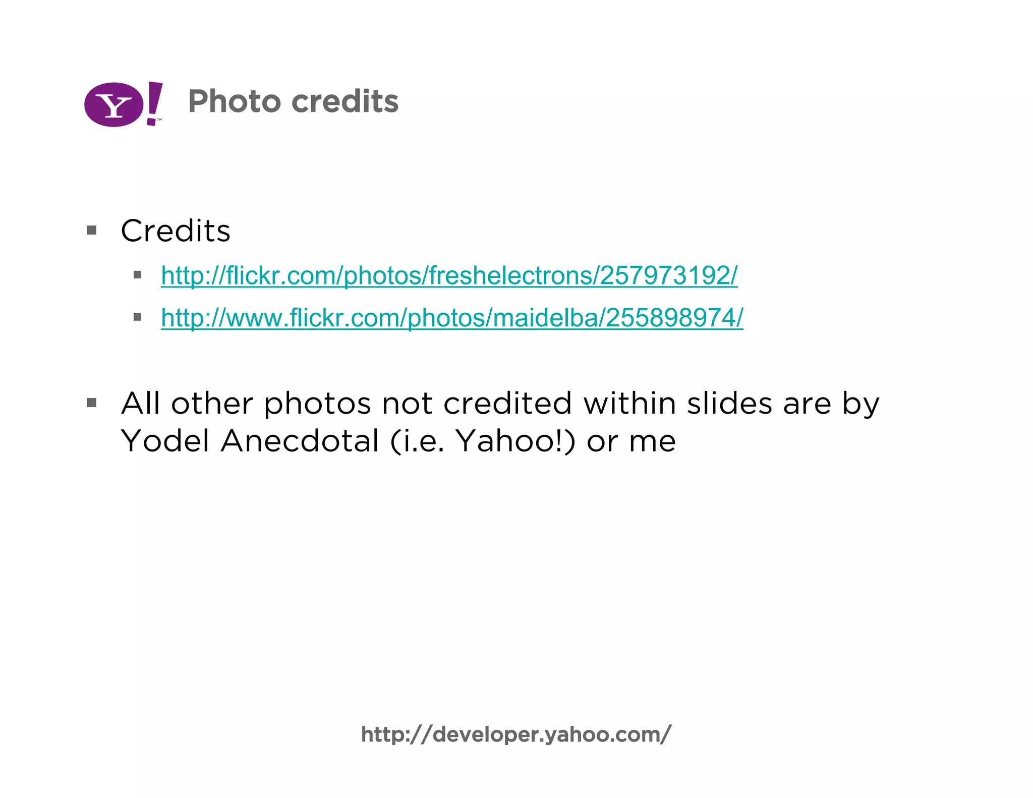 Big Company Hacks at Yahoo!