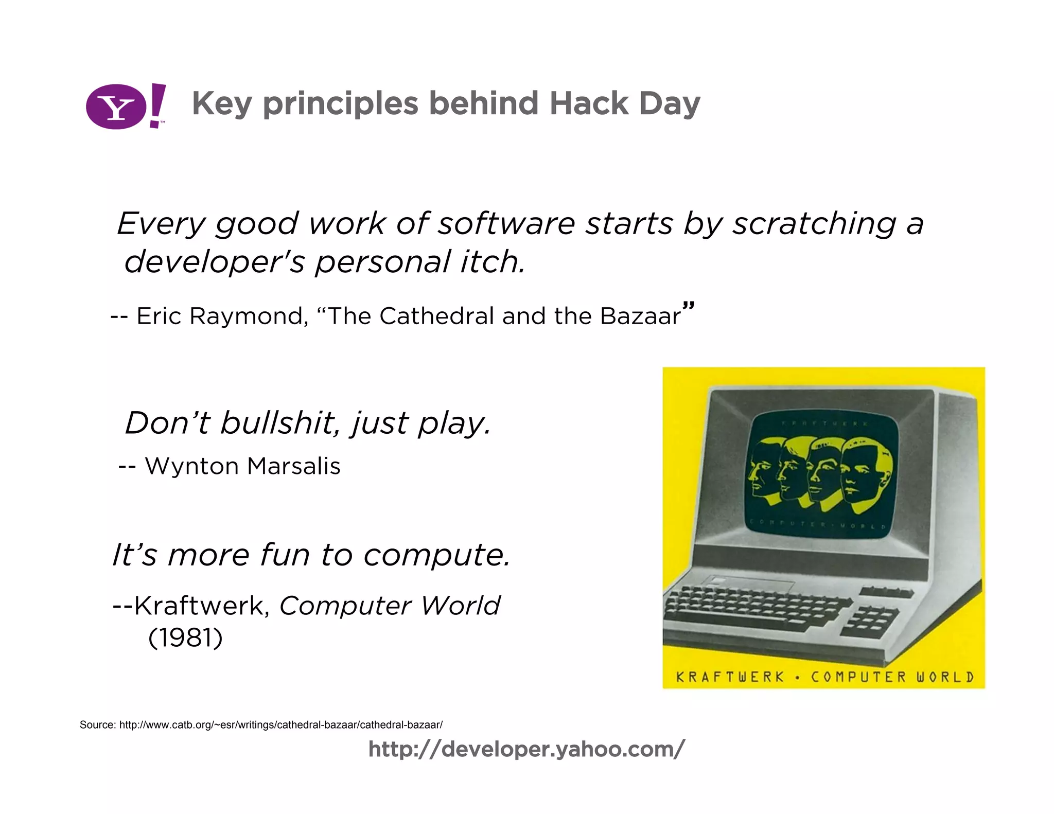 Big Company Hacks at Yahoo!