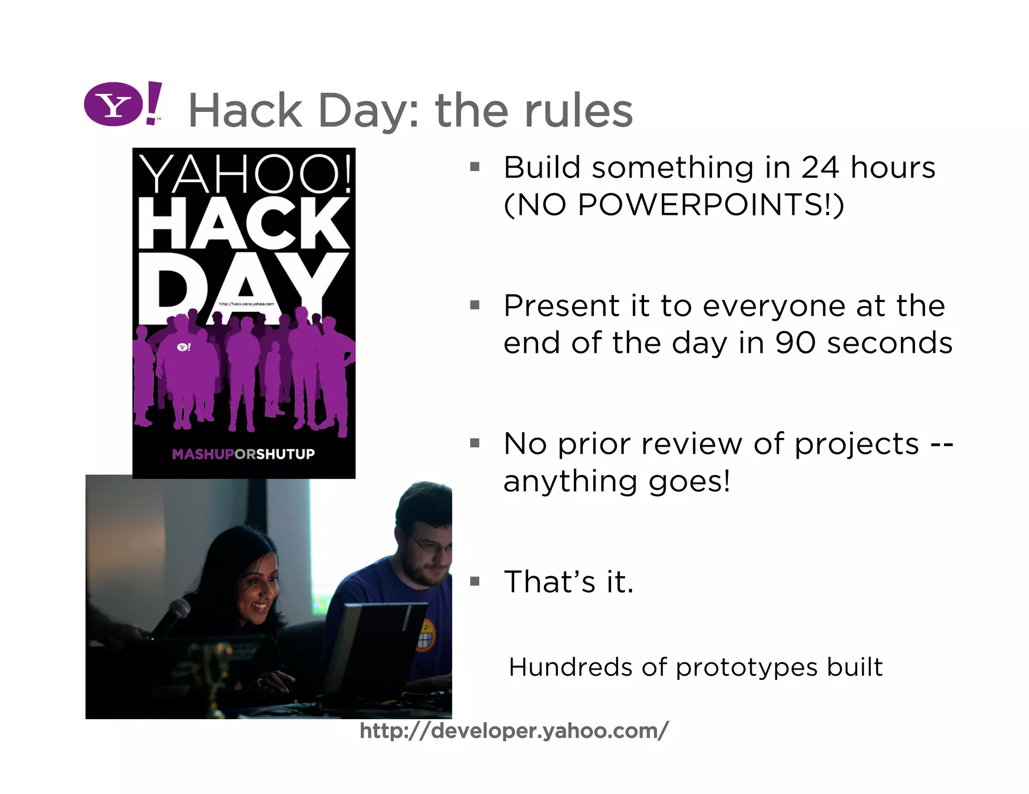 Big Company Hacks at Yahoo!